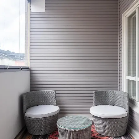 1br Downtown With Sauna & Balcony Appartamento
